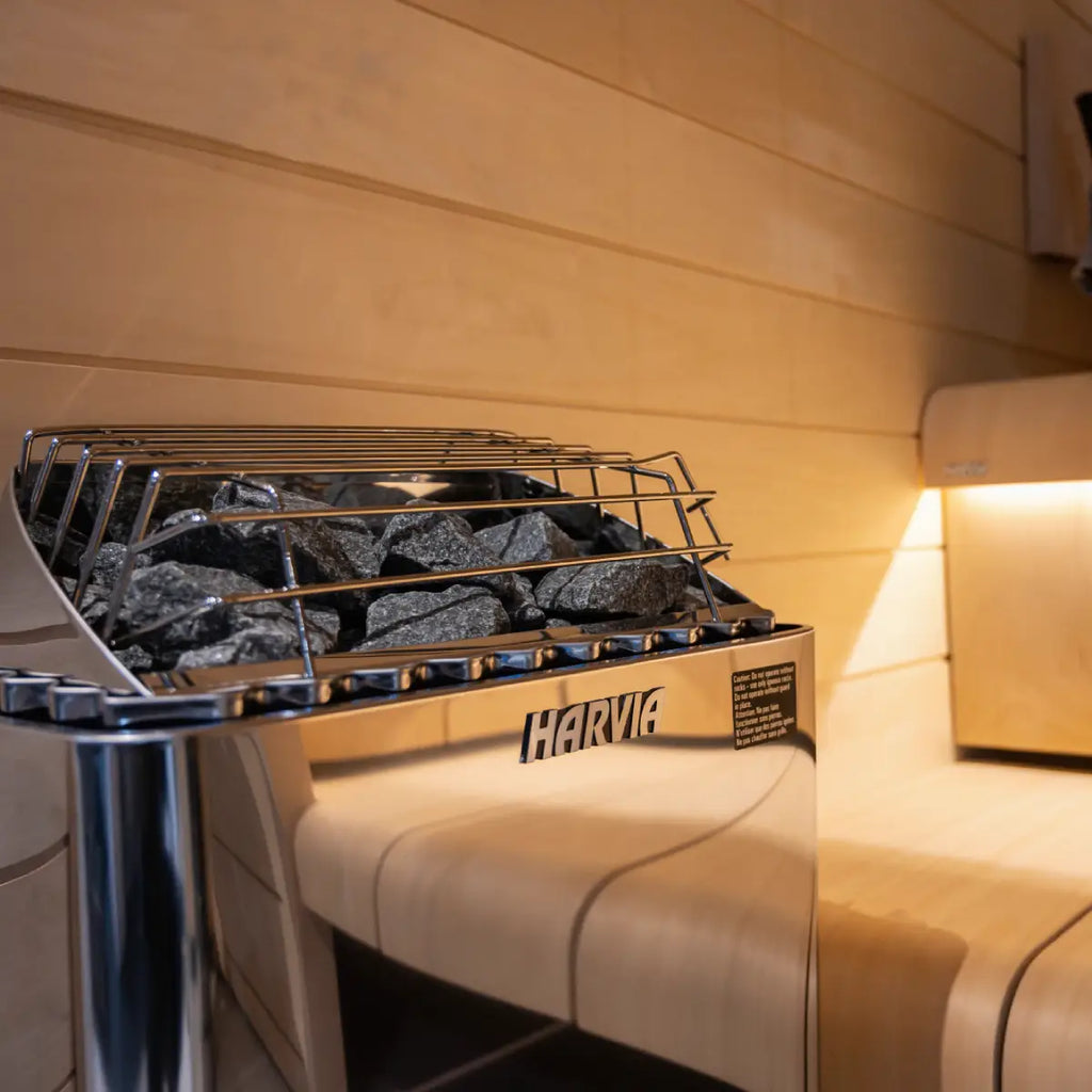 Harvia KIP80W Stainless Steel 8KW Sauna Heater - Finnish Sauna Builders