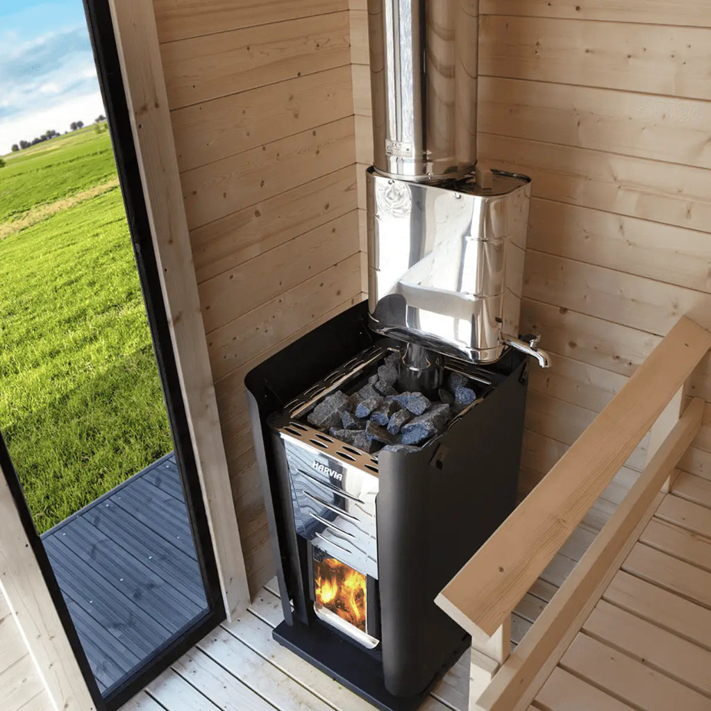 Harvia Pro 26 WKPR26M Wood Burning Sauna Stove - Finnish Sauna Builders