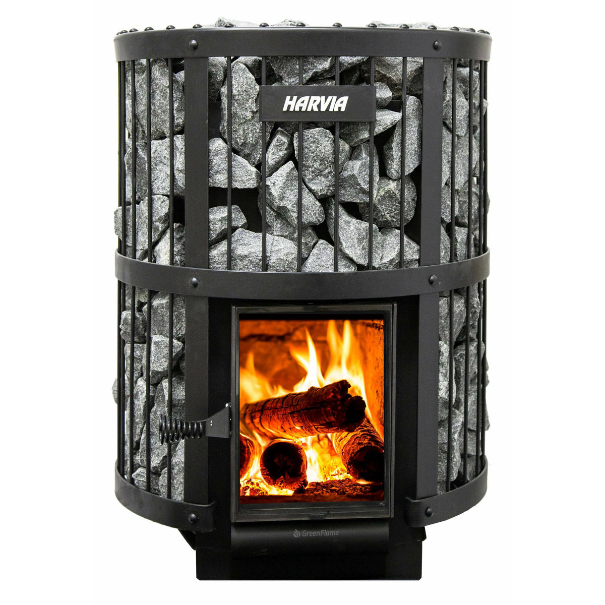 Harvia Legend 240 Greenflame Wood Burning Sauna Stove - Finnish Sauna Builders