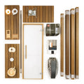 Carbon Smart Saunas - 5' x 6' x 8' - by Finnish Sauna Builders